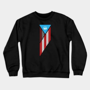 Triad of the Force - Flag (Vertical 1) Crewneck Sweatshirt